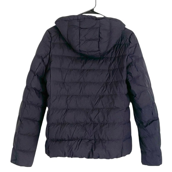 Women's Navy Ultra Light Down Parka - Picture 3 of 10